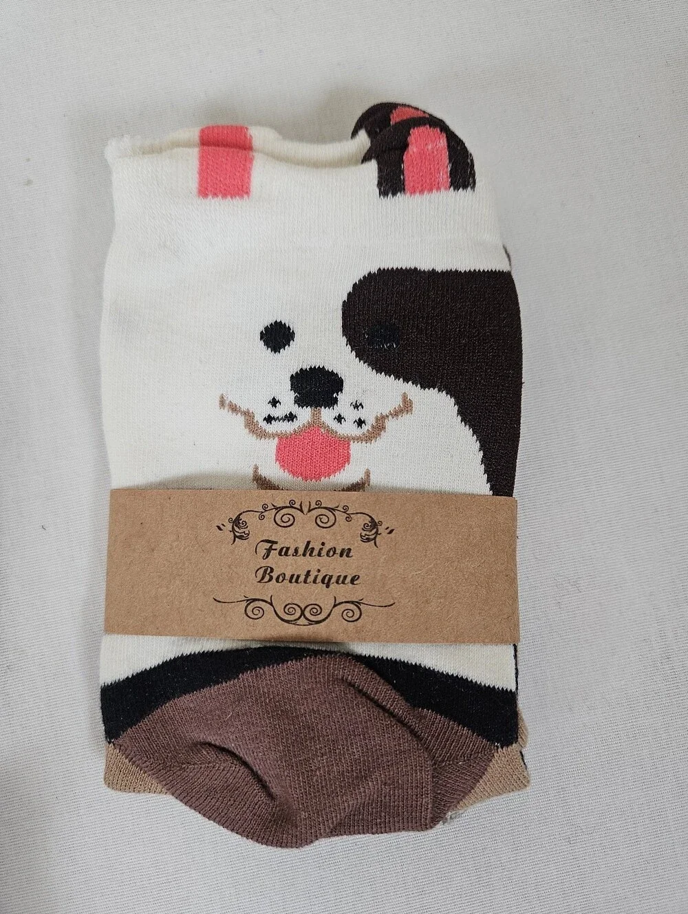 Dog Lover Novelty Crew Socks Set of 5 Pairs NWT Cute Puppy Animal Socks